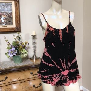 Nature rose romper